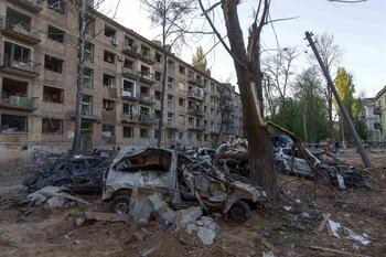 Mueren tres personas en un 'ataque a gran escala' contra Kiev