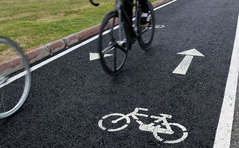 Pamplona ampliará el carril bici de Abejeras