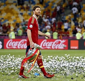 El decisivo doblete de Xabi Alonso
