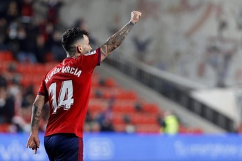 Rubén García se reivindica en Osasuna