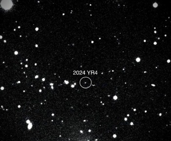 Aumenta el riesgo de impacto del asteroide 2024 YRK