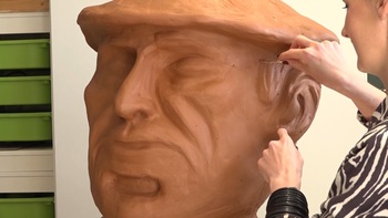 Los cabezudos nacen en Artazu