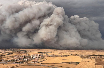 El primer gran incendio forestal del año deja dos muertos