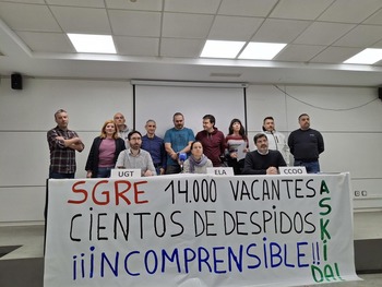 El comité de Siemens-Gamesa insiste en retirar el ERE