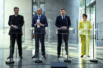 Principio de acuerdo para un gobierno de coalición en Alemania