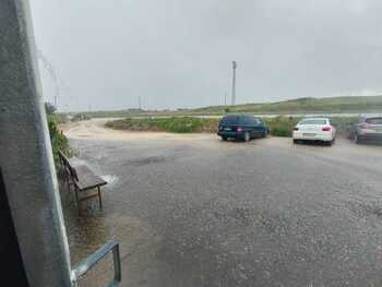 La lluvia no da tregua y pone a Navarra de nuevo en aviso