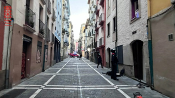 Desmantelan un punto de venta de drogas en Pamplona