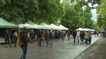 El Bosquecillo acoge el mercado de producto local Basotxoa